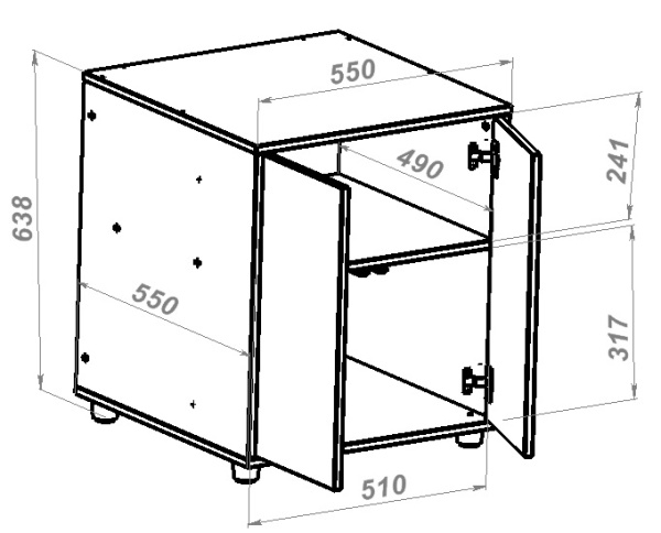 Tumba  Modul 9 s dvertcami 3